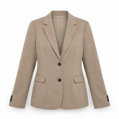 Womens UK Size L Zara Basic Regular Brown Blazer