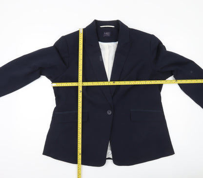 Marks and Spencer Women’s Blue Blazer Jacket UK 18 Regular Fit