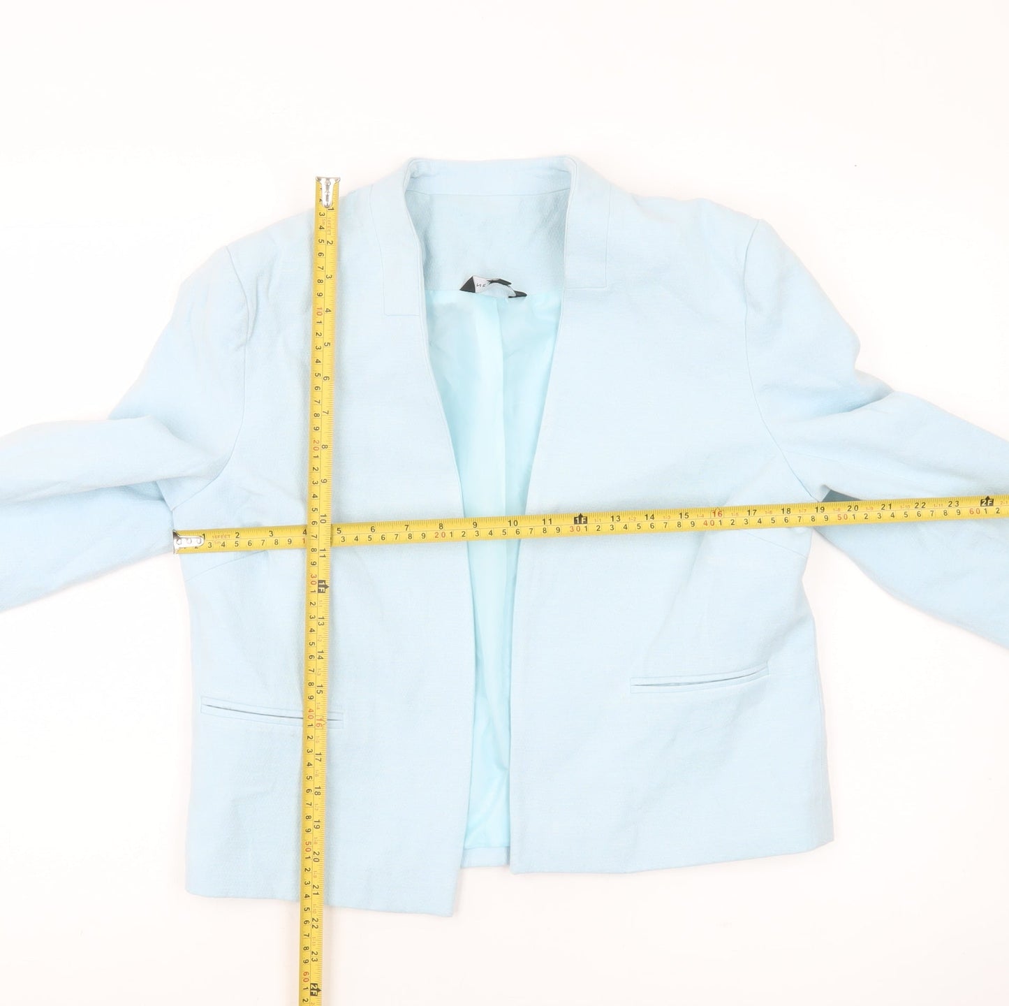 New Look Women’s Blue Blazer Jacket Size 14 Regular Fit Workwear