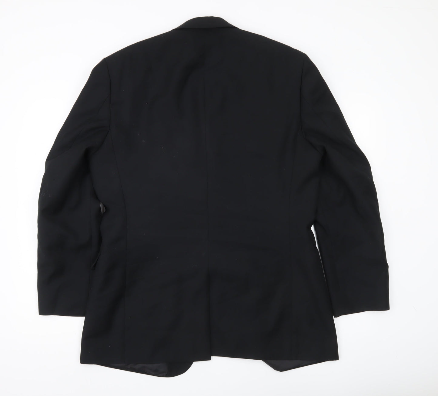 Burton Men’s Black Blazer 42R Notch Lapel Two Button Jacket