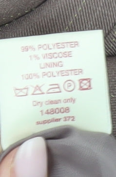 Bonmarché Women’s Brown Size 20 Notch Lapel Blazer Jacket