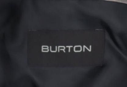 Mens UK Size 42 Burton Regular Black Suit Jacket