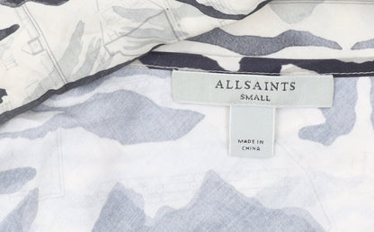 AllSaints Women’s Multicoloured Animal Print Slip Dress S
