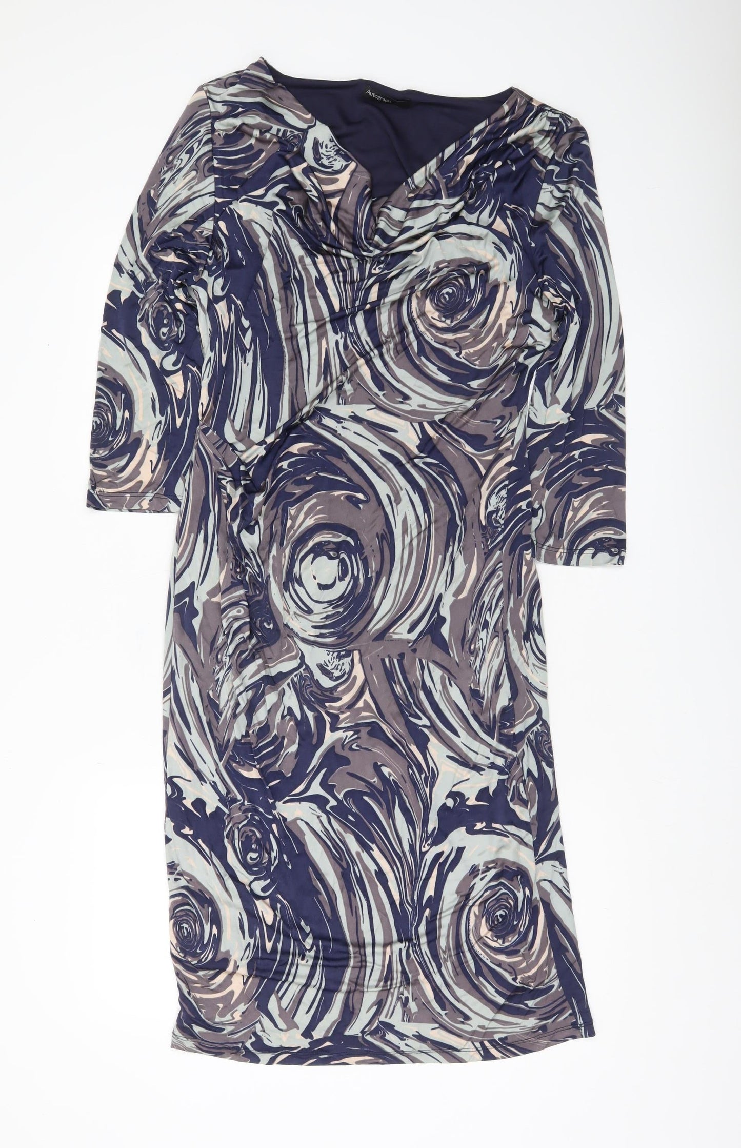 Marks and Spencer Women’s Multicoloured Sheath Dress Size 14