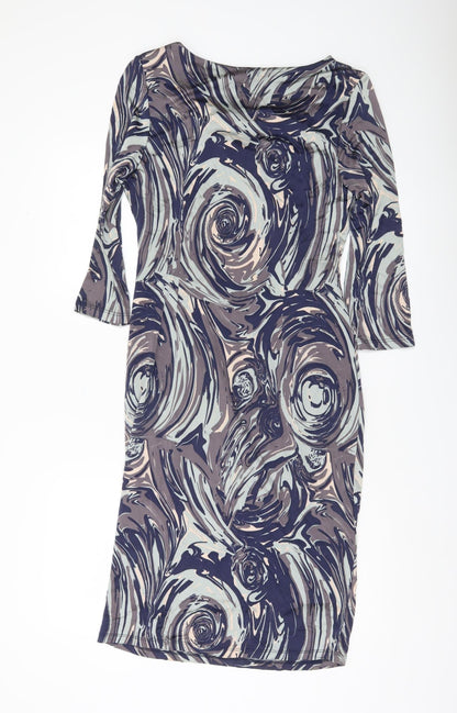 Marks and Spencer Women’s Multicoloured Sheath Dress Size 14