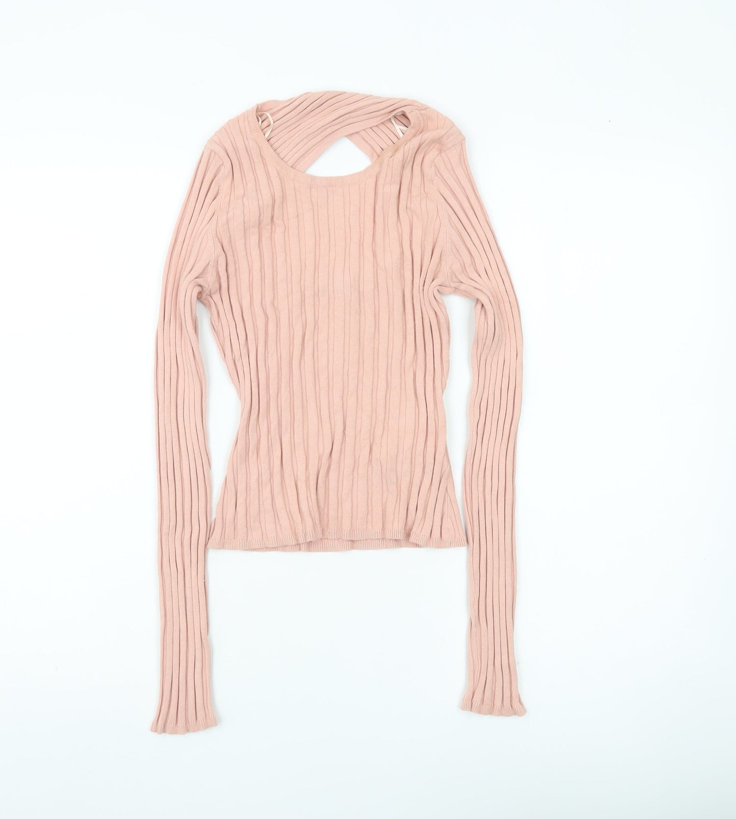 Womens UK Size M Brave Soul Pink Pullover Jumper
