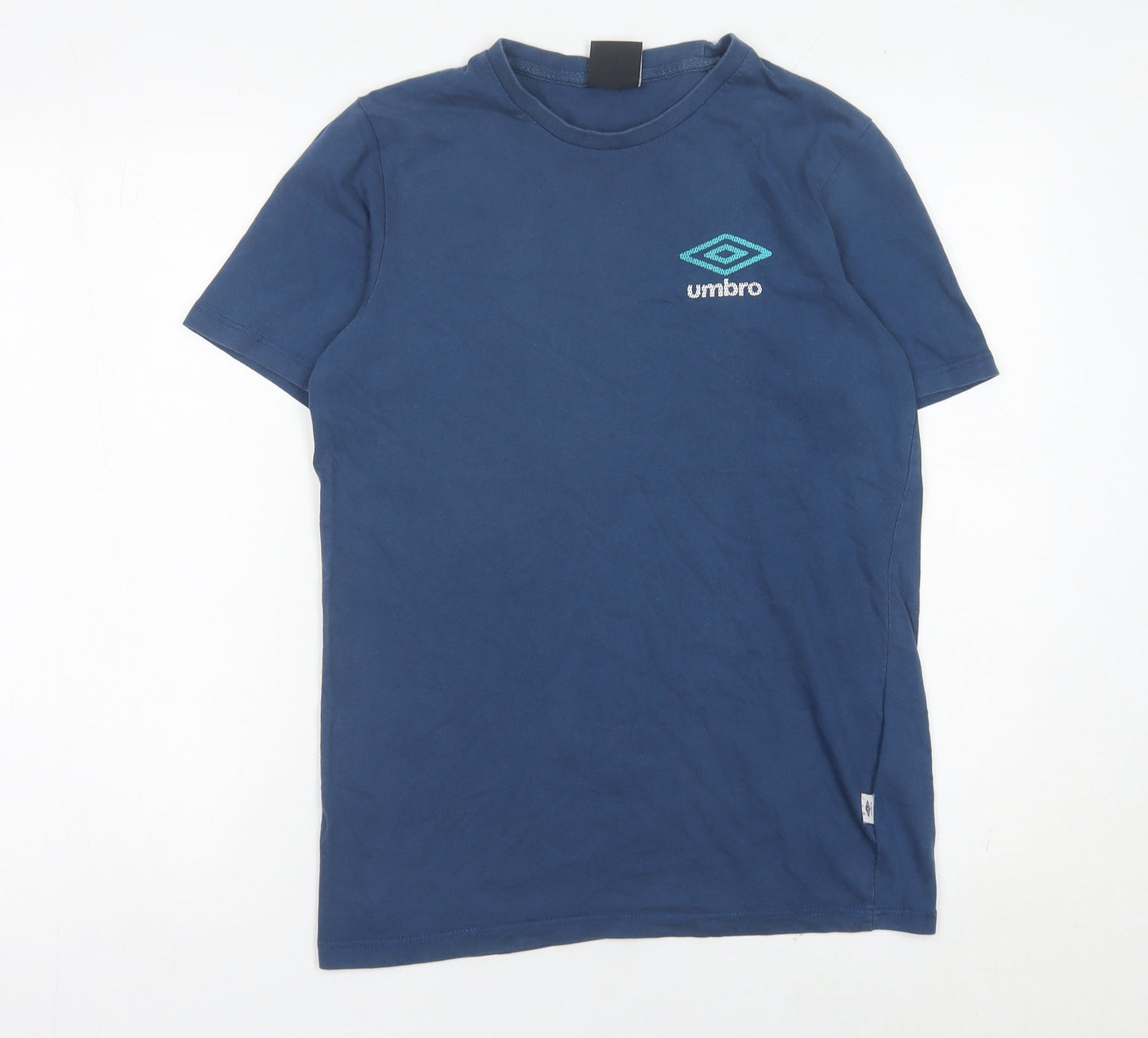 Umbro Men’s Blue Small Crew Neck Short Sleeve Sports T-Shirt