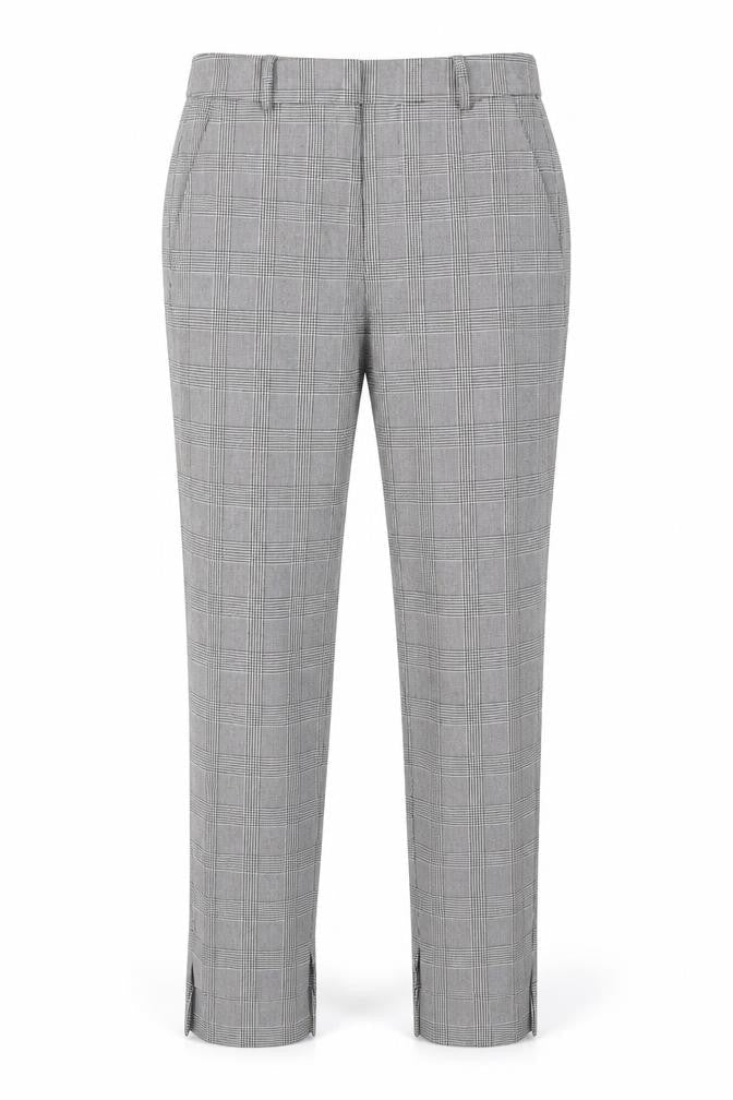 Womens UK Size 6 Zara Slim Fit Business Casual Workwear Grey Trousers
