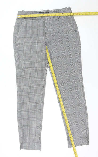 Womens UK Size 6 Zara Slim Fit Business Casual Workwear Grey Trousers