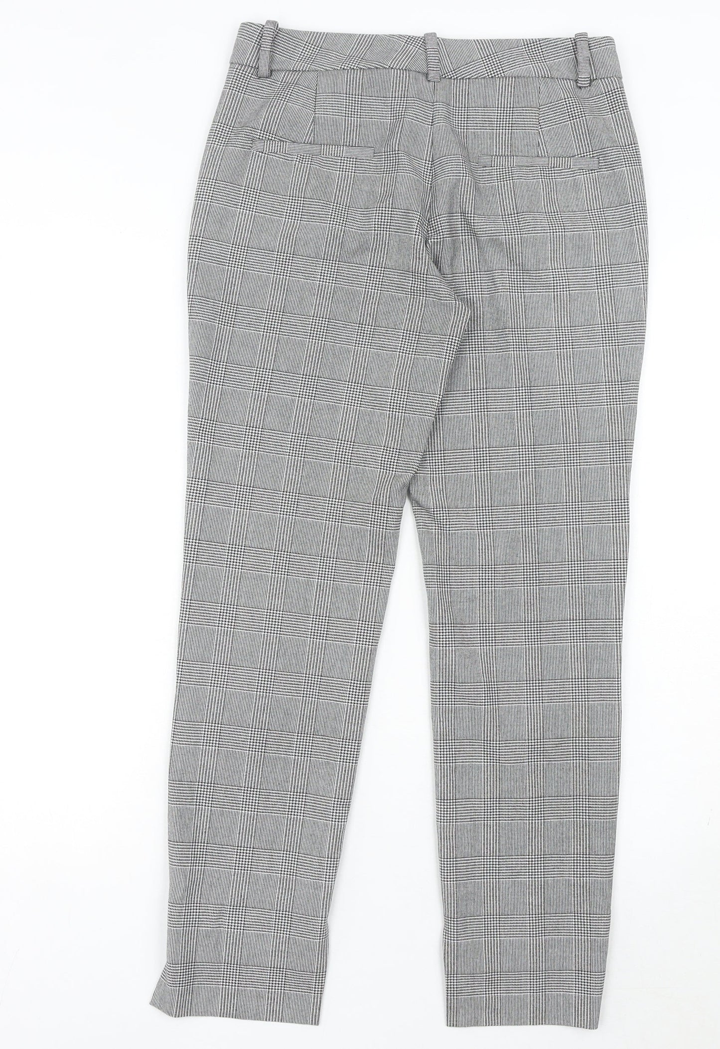 Womens UK Size 6 Zara Slim Fit Business Casual Workwear Grey Trousers