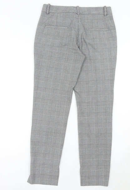 Womens UK Size 6 Zara Slim Fit Business Casual Workwear Grey Trousers