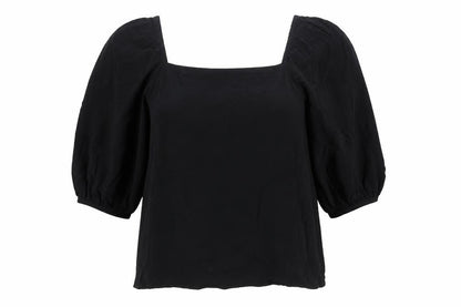 Womens UK Size 10 Whistles Black Tunic Blouse