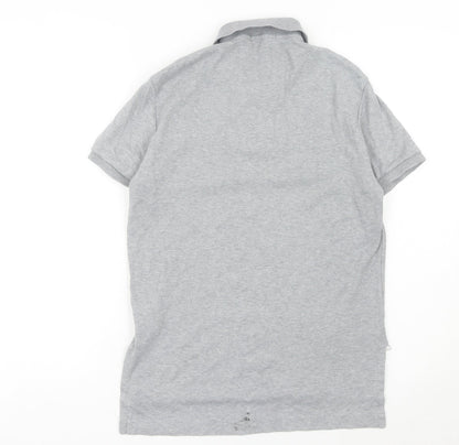 Womens UK Size XS Ralph Lauren Grey Basic Polo
