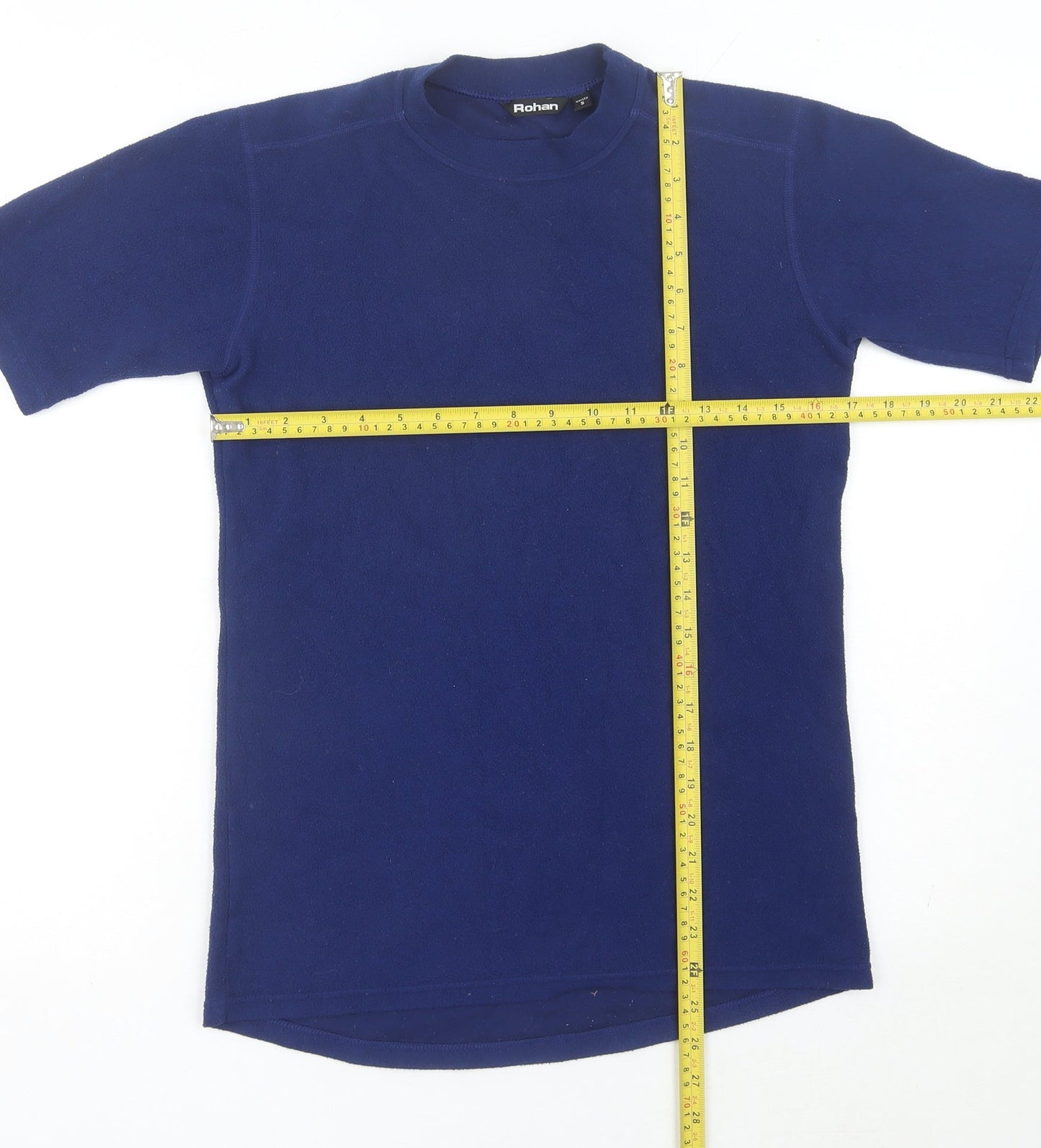 Unisex Adults UK Size S Rohan Blue Basic T-Shirt