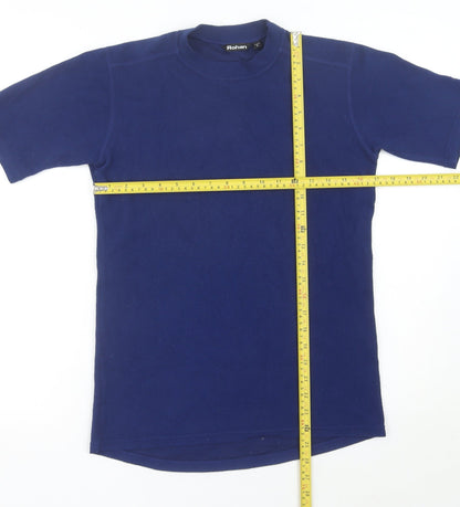 Unisex Adults UK Size S Rohan Blue Basic T-Shirt