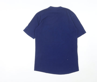 Unisex Adults UK Size S Rohan Blue Basic T-Shirt