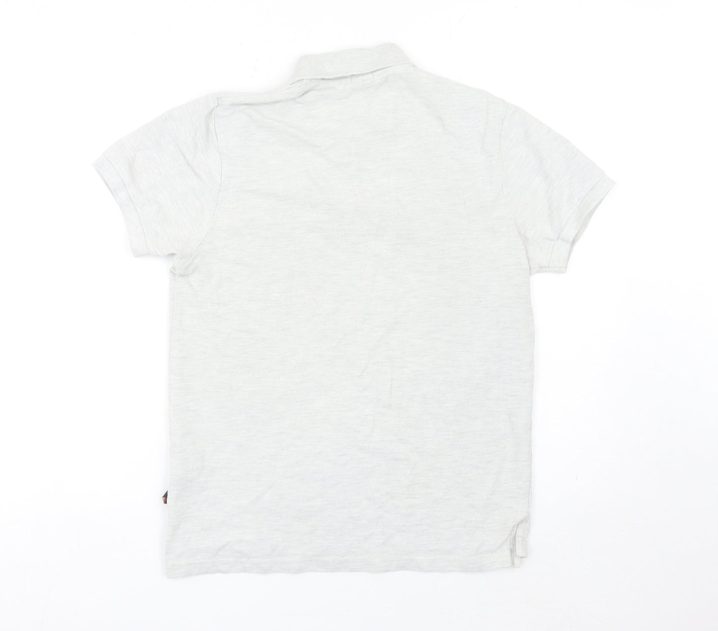 Ellesse Men's Grey XS Classic Polo Shirt Short Sleeve Cotton