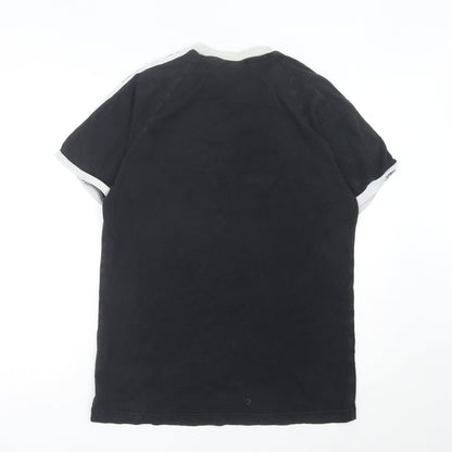 Mens UK Size M adidas Black  T-Shirt