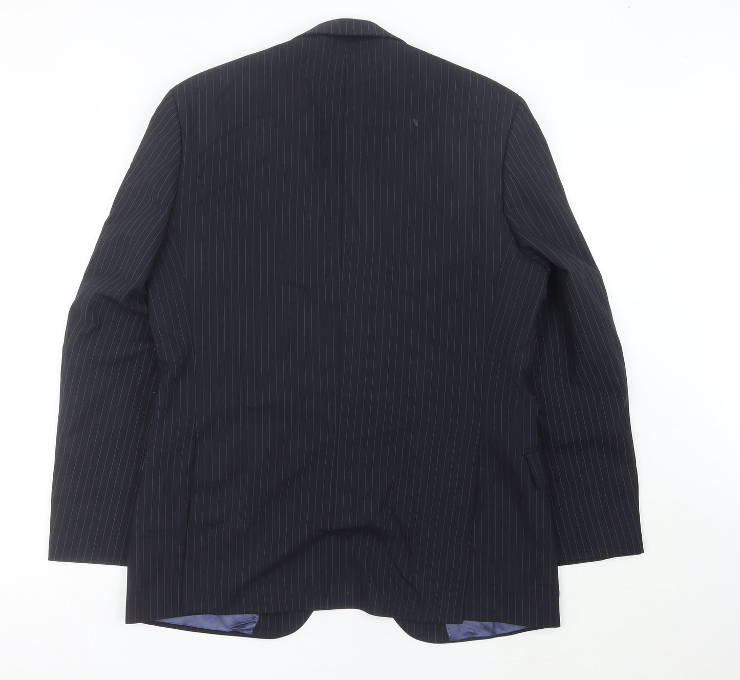 Mens UK Size 40 Pierre Cardin Regular Blue Suit Jacket