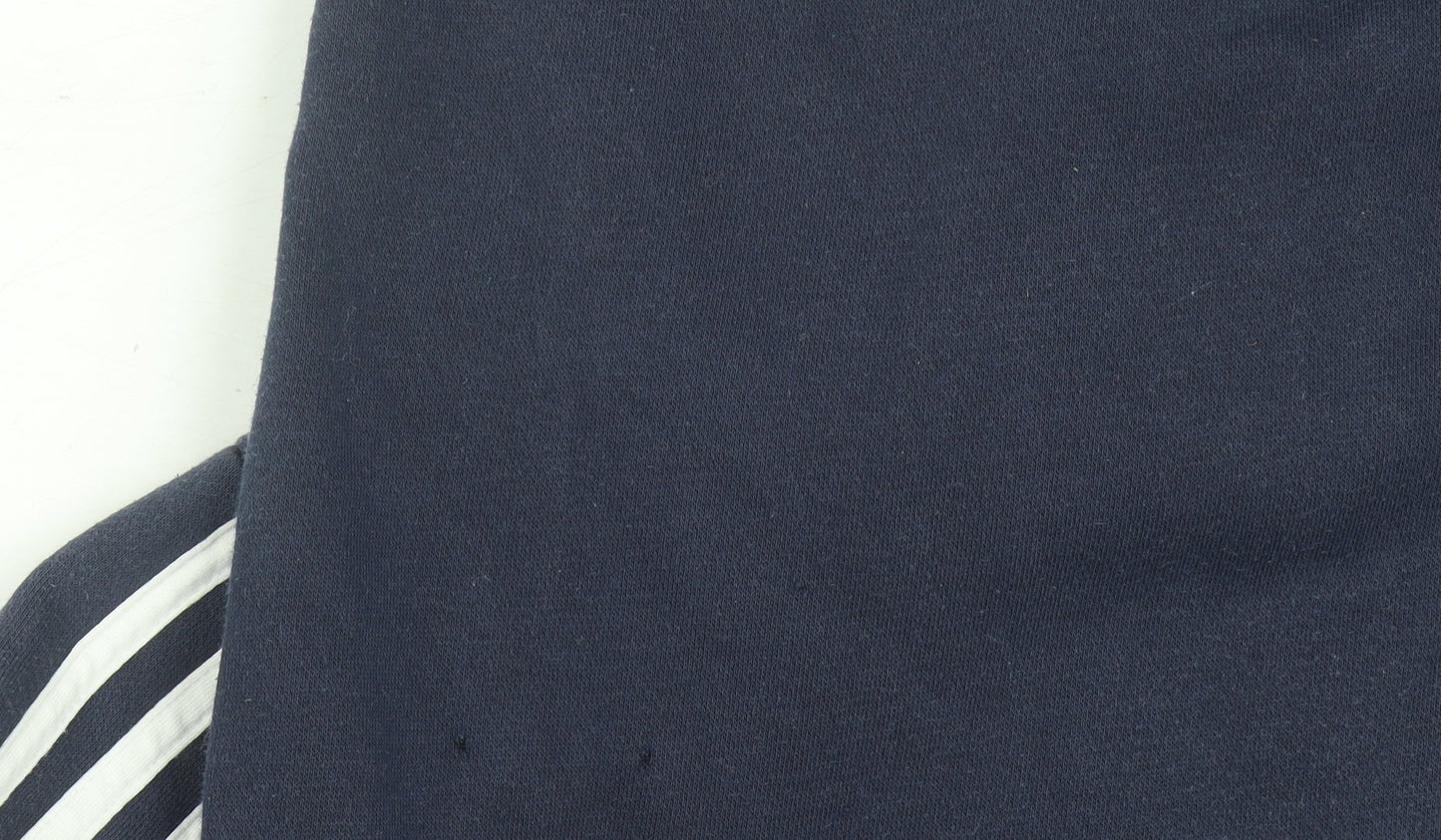 Mens UK Size M adidas Blue Full Zip Hoodie