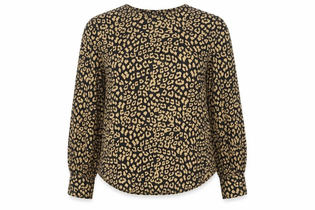 Womens UK Size 8 Marks and Spencer Black Basic Blouse