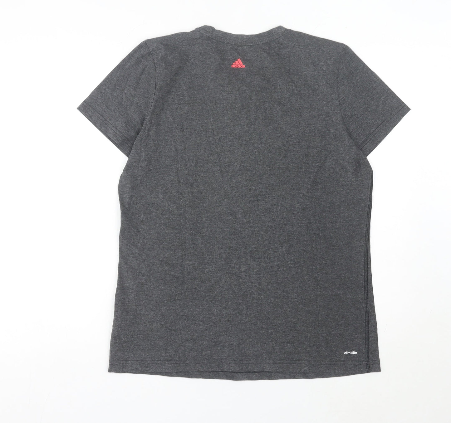 Womens UK Size XL adidas Grey Basic T-Shirt