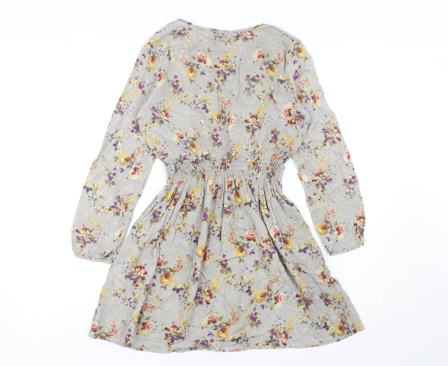 Jigsaw Junior Teens Multicoloured Floral A-Line Dress Size 10-12
