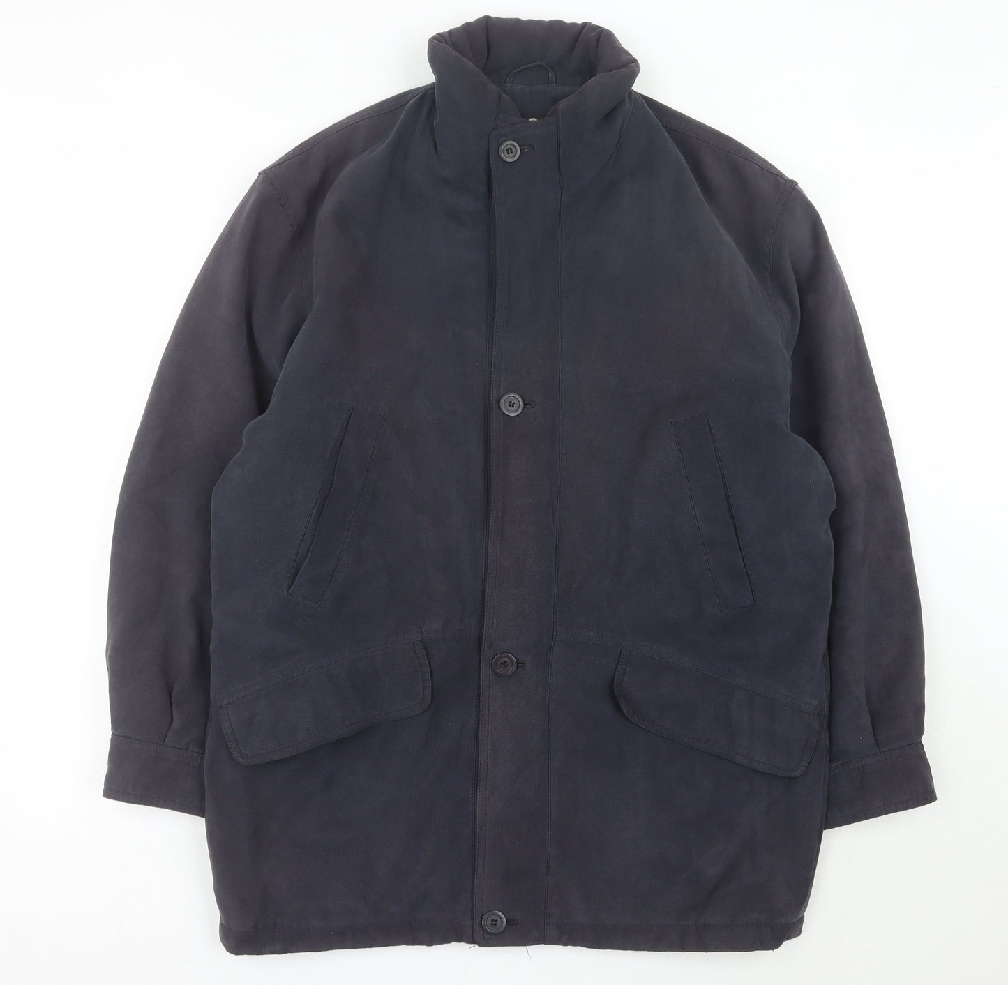 Mens UK Size 48 Jupiter Blue Overcoat
