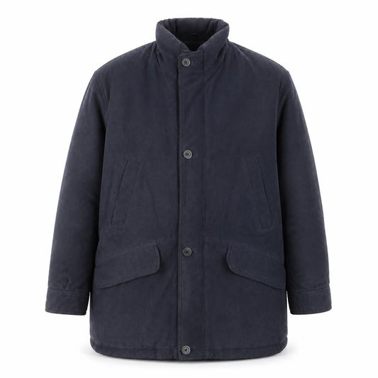 Mens UK Size 48 Jupiter Blue Overcoat