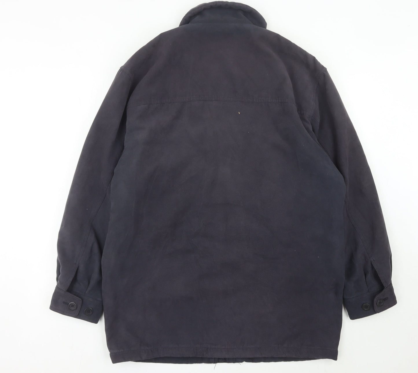 Mens UK Size 48 Jupiter Blue Overcoat