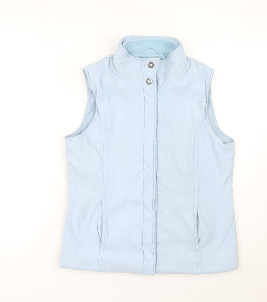 Precis Petite Women’s Blue Padded Waistcoat Gilet Size 10
