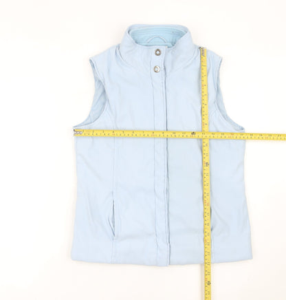 Precis Petite Women’s Blue Padded Waistcoat Gilet Size 10