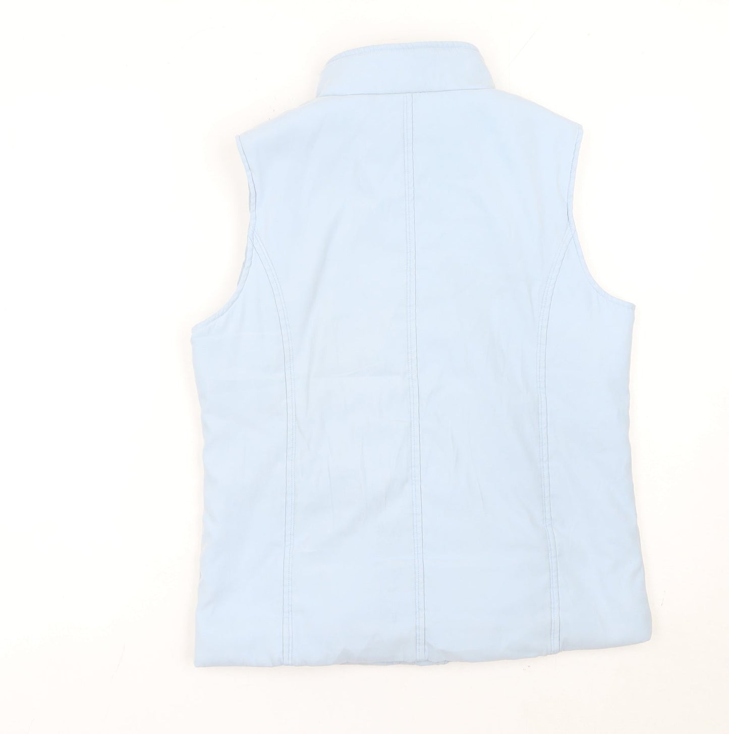 Precis Petite Women’s Blue Padded Waistcoat Gilet Size 10