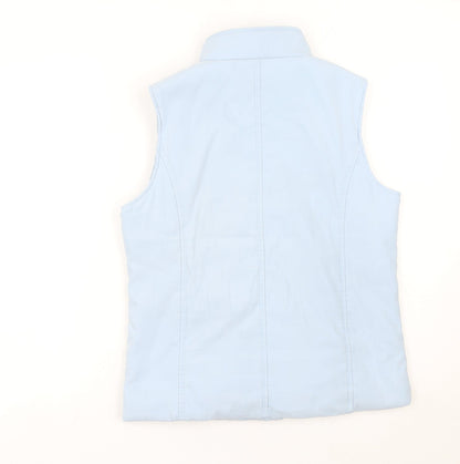 Precis Petite Women’s Blue Padded Waistcoat Gilet Size 10