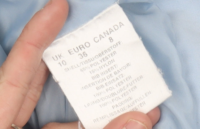 Precis Petite Women’s Blue Padded Waistcoat Gilet Size 10