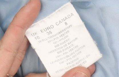 Precis Petite Women’s Blue Padded Waistcoat Gilet Size 10