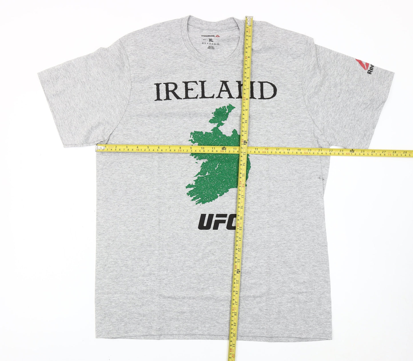 Reebok Men’s Grey XL UFC Ireland Graphic T-Shirt