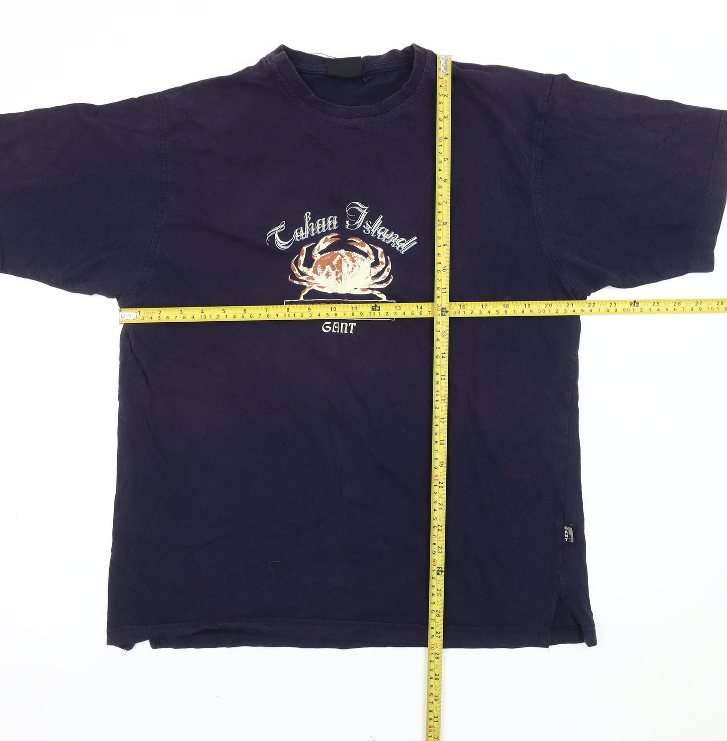 Mens UK Size XL GANT Blue  T-Shirt