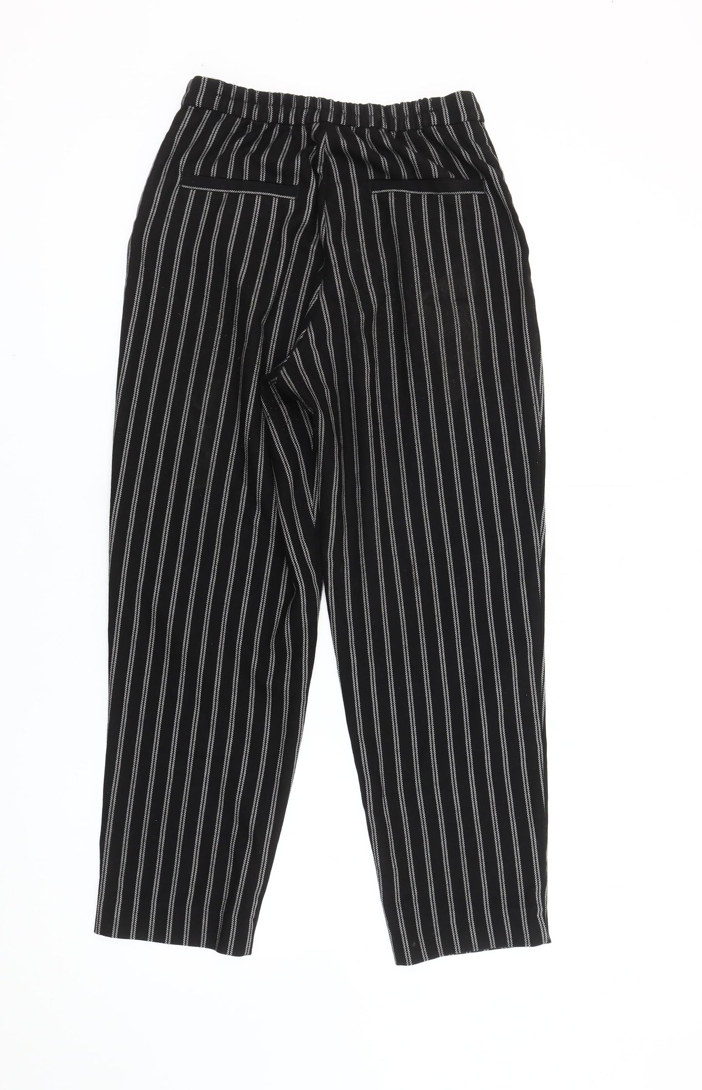 Womens UK Size 4 Monki Regular Fit Business Casual Workwear Black Trousers