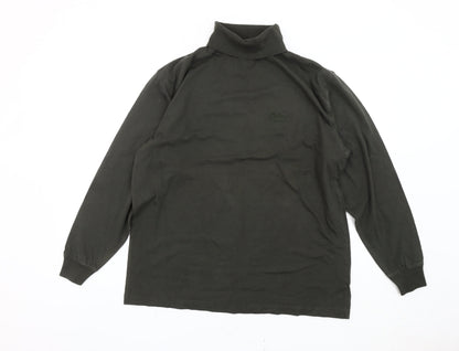 Mens UK Size M Cotton Traders Green Pullover Sweatshirt