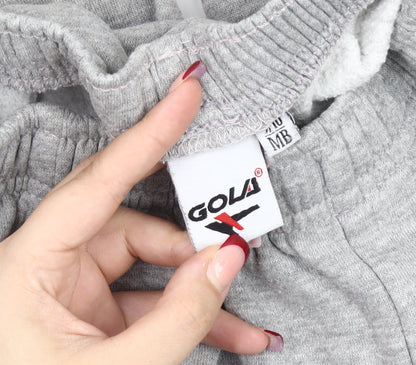 Gola Boys Grey 9-10 Years Sweatpants Elastic Waist Cotton Blend