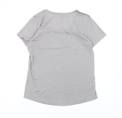 Womens UK Size L Under armour Grey Basic T-Shirt