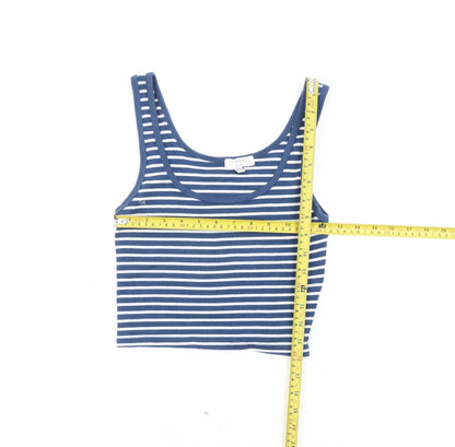 Teens UK Size 12 Pull&Bear Blue Camisole Tank