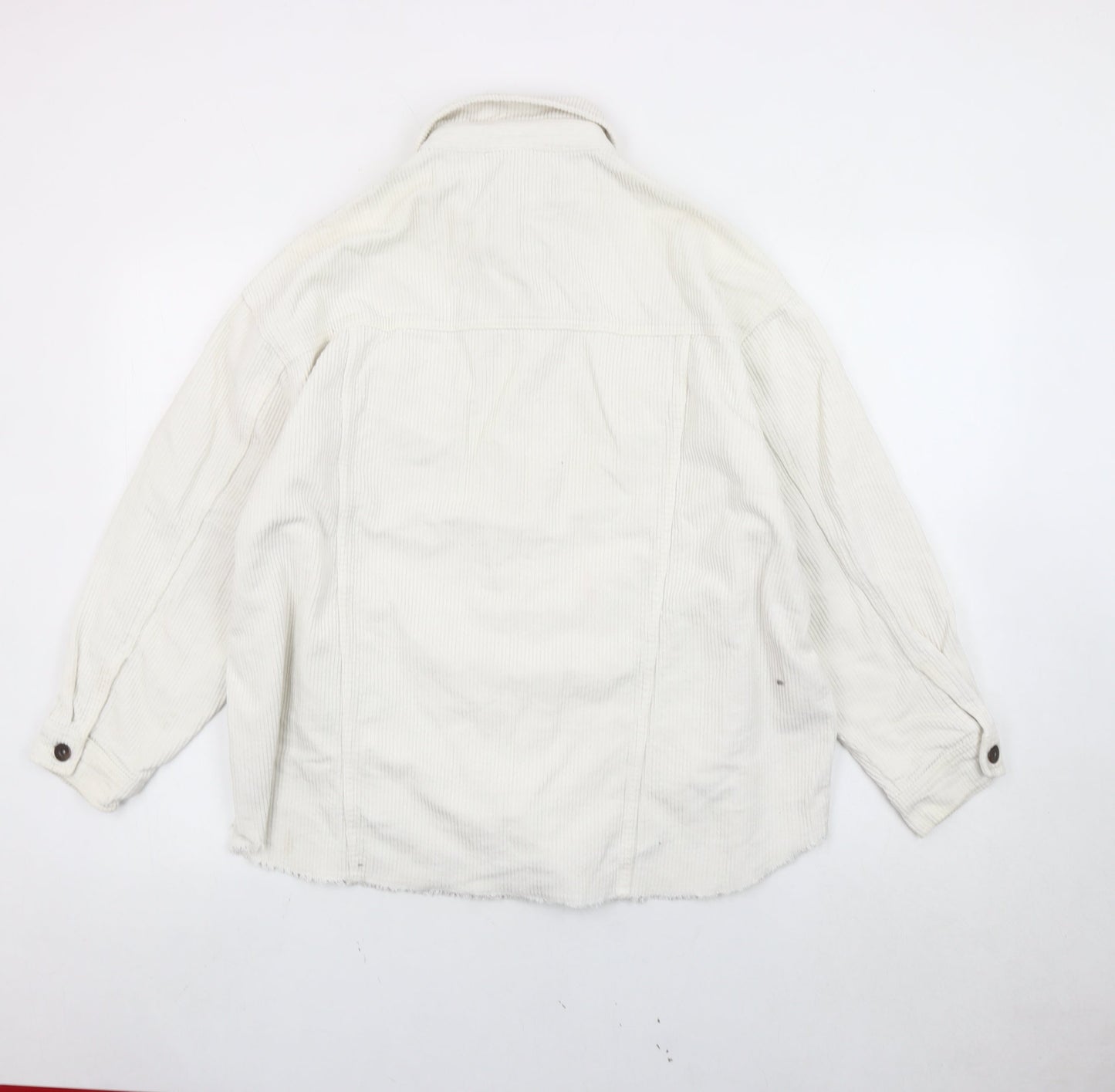 Womens UK Size S Zara White Basic Jacket