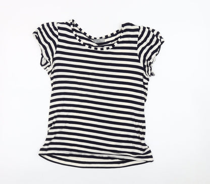 Womens UK Size 12 Marks and Spencer Multicoloured Basic T-Shirt