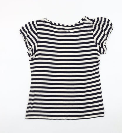 Womens UK Size 12 Marks and Spencer Multicoloured Basic T-Shirt