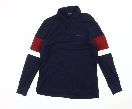 Ben Sherman Long Polo Shirt, size large.