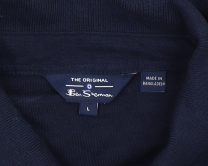 Ben Sherman Long Polo Shirt, size large.