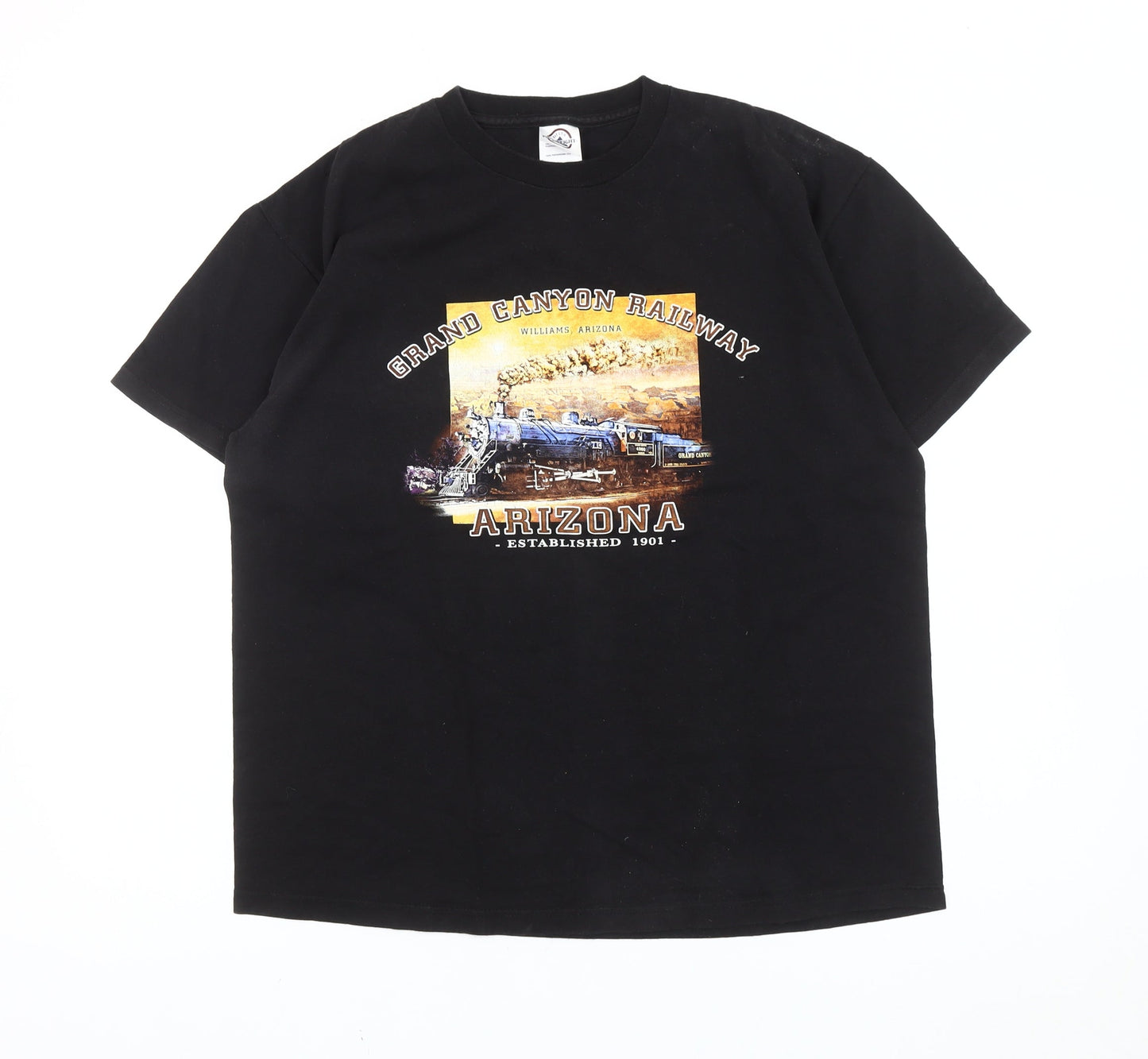 Mens UK Size L Delta Pro Weight Black  T-Shirt
