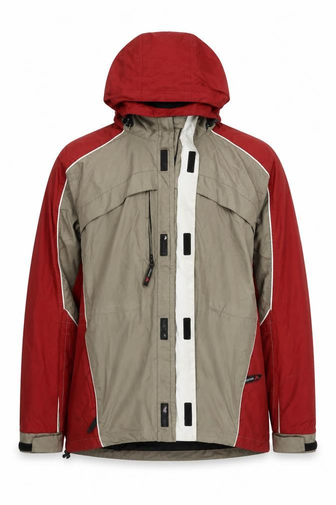 Mens UK Size L Snowdonia Multicoloured Rain Coat